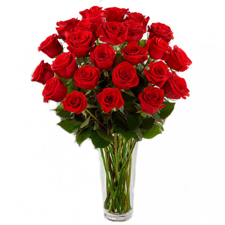 Red roses bouquet