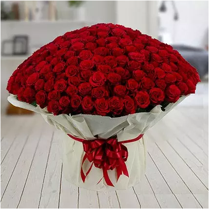 400 Red Roses Bouquet