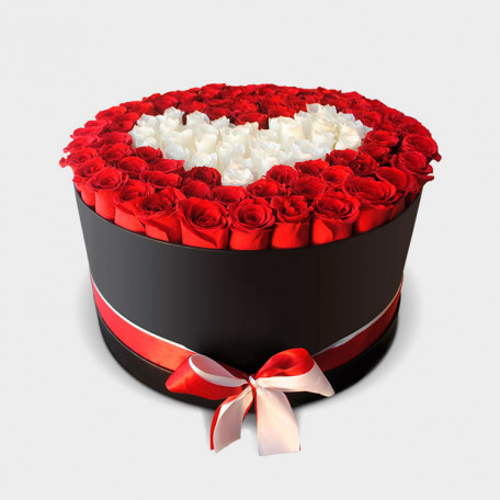 Just For You (Red & White Roses)